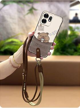 适用华为荣耀畅玩60A/Play60A手机壳简约防尘双色Q版散热创意