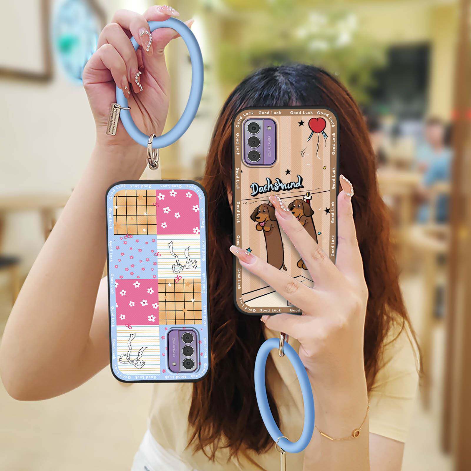 适用诺基亚G42 5G/Nokia G42 5G手机壳散热圆环青