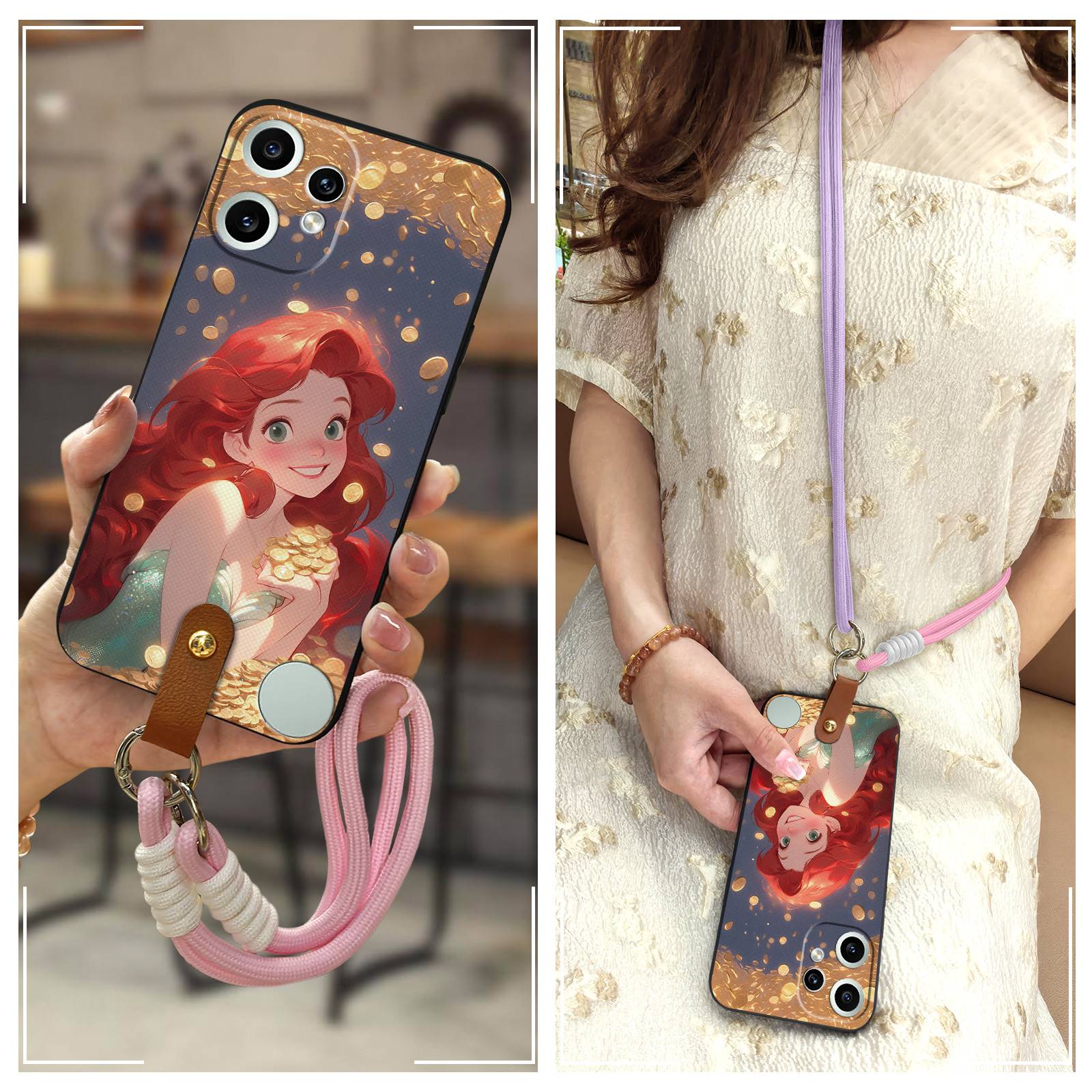 适用Nothing CMF Phone2 Pro手机壳情侣简约硅胶女款软壳挂绳Q版