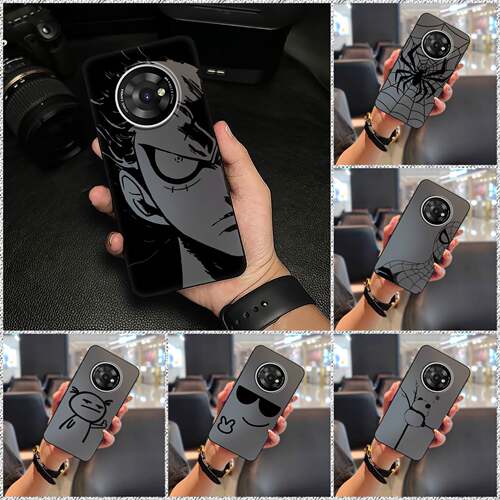 适用TCL Suixuetang M1/随学堂M1/OneTouch T615N手机壳卡通全包边动漫硅胶情侣创意搞怪奢华可爱纯色CP青春