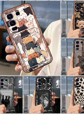 适用infinix Note50 Pro+/X6856手机壳搞怪青春卡套涂鸦情侣插卡