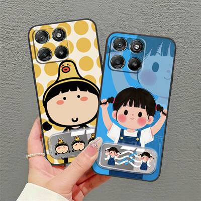 适用MOTO G100国内版/G100S/G67Power/G57Power手机壳动漫卡通散热个性全包边青春支架质感防尘软壳男女款