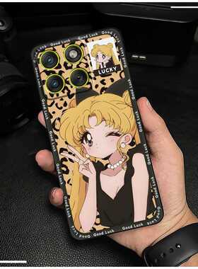 适用MOTO Edge70/X70 Air手机壳可爱动漫个性涂鸦质感搞怪全包边