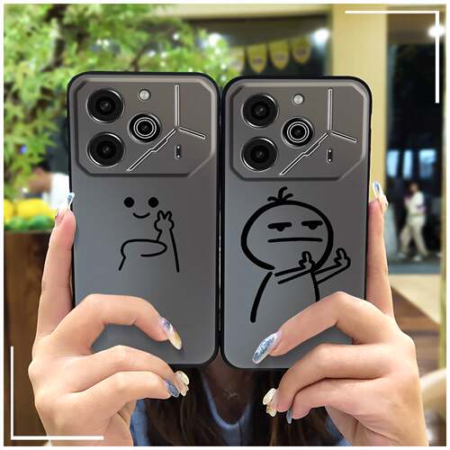 适用Tecno Pova6 Pro/Li9手机壳情侣动漫CP新款男女款数码散热潮流全包边奢华可爱卡通纯色质感趣味搞怪个性