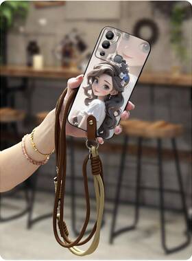 适用infinix Hot12i/X665手机壳创意双色潮流腕带青春Q版质感