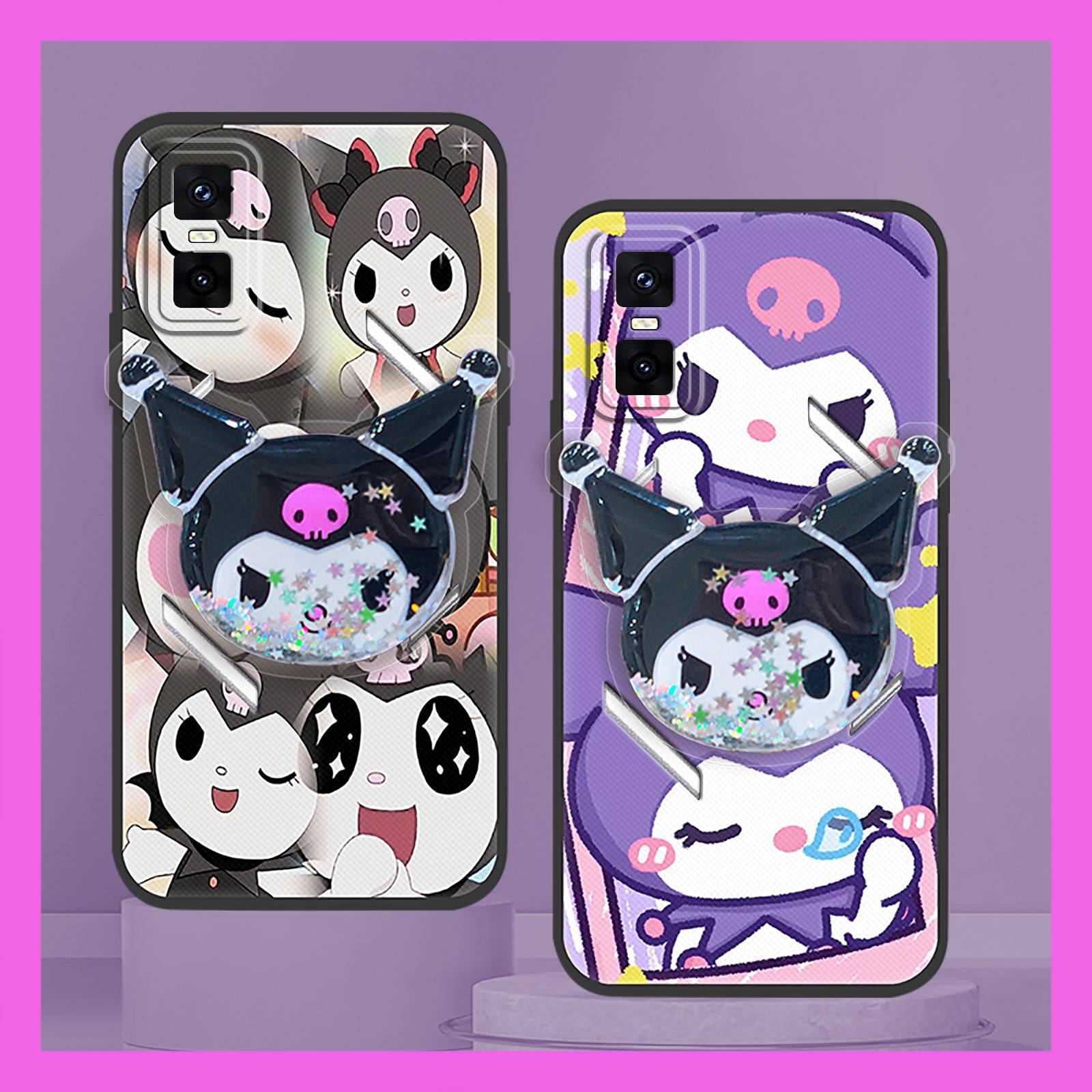 适用infinix GT 30 Pro/X6873手机壳卡通潮流纯色旋转情侣青春