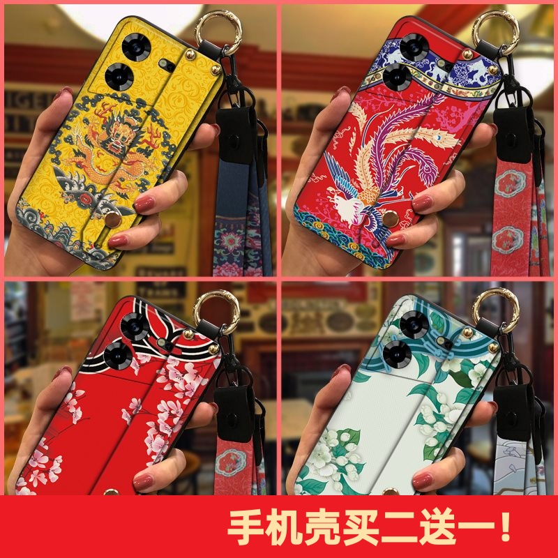 适用Tecno Pova5 4G/传音LH7n手机壳新款硅胶复古男女款潮流