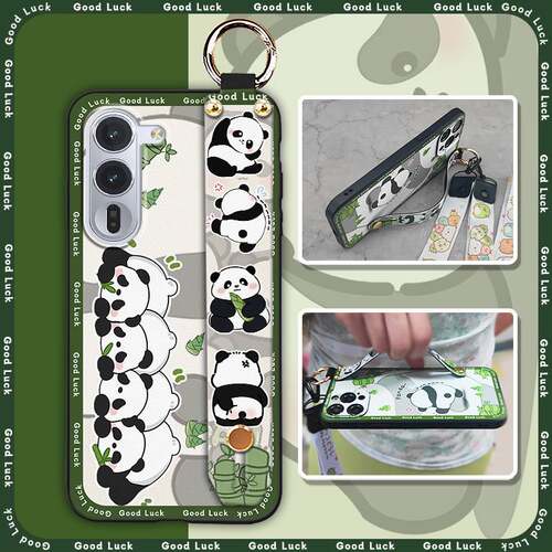 适用富士通F-51F/Fujitsu Arrows Alpha/M08手机壳质感趣味动漫软壳腕带可爱创意挂绳硅胶男女款支架奢华卡通