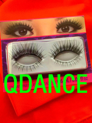 拉丁舞比赛专用上下假睫毛