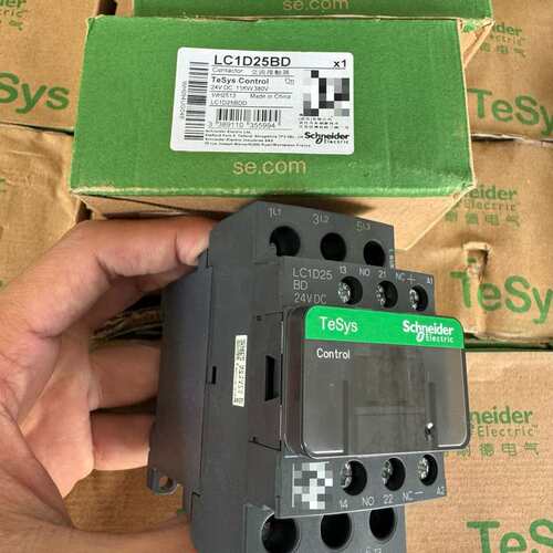 议价LC1D25BD交流接触器24VDC 11kW/380