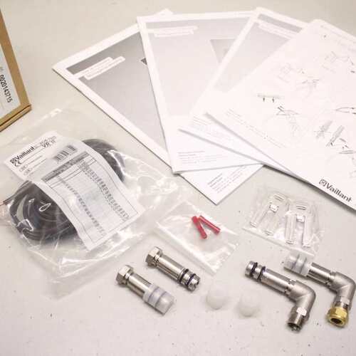议价VAILLANT auraSTEP SET Anschluss KIT 0020143715 OVP