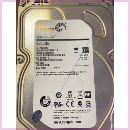 议价ST2000DM001 磁头好 维码 B4 13