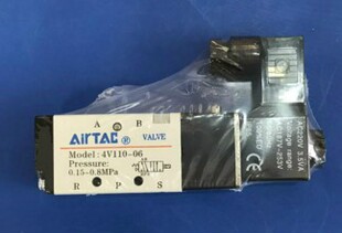 4V11006A DC24V AIRTAC 亚德客二位五通电磁阀 原装 4V110