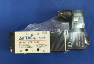 原装亚德客二位五通电磁阀 4V110-06 DC24V 4V11006A/B AIRTAC