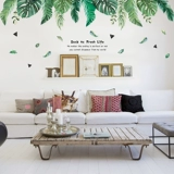 Наклейки на стенах спальни скандинавские личные зеленые маленькие свежие свежие наклейки с сеть красная комната для студенческой спальни реконструкция общежития