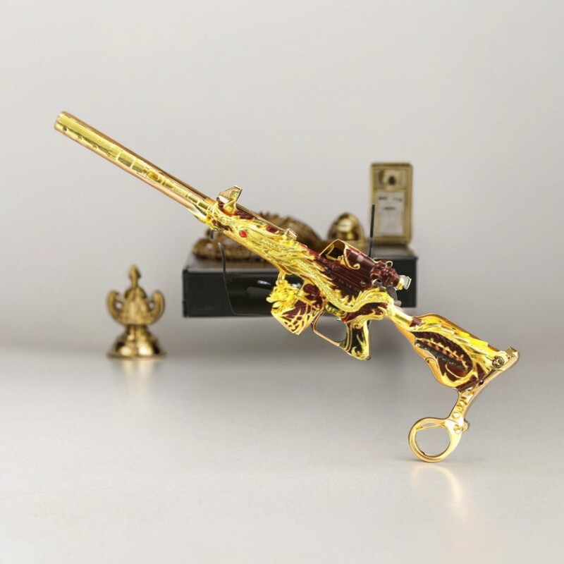 五爪金龙模型玩具枪模型可拆卸合金武器模型摆件