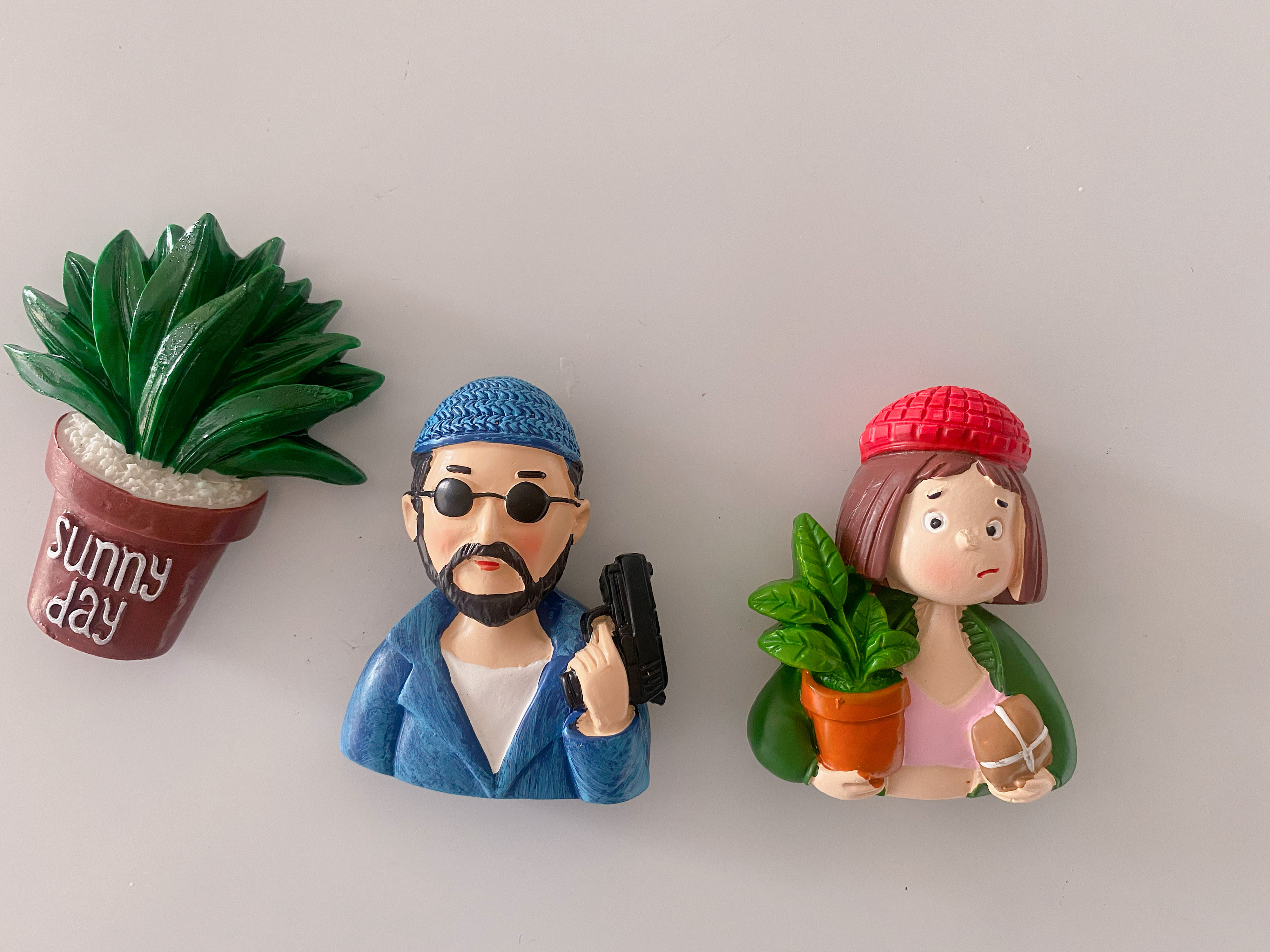 这个杀手不太冷立体树脂冰箱贴装饰留言贴里昂玛蒂尔达创意磁性贴