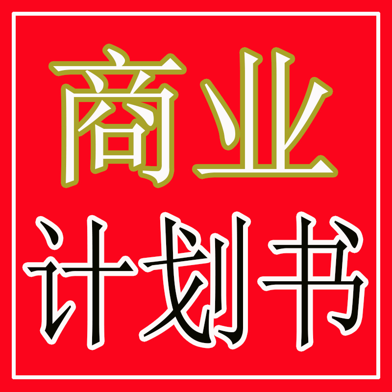商业计划书撰写代做可行性研究报告项目立项创业融资方案策划PPT