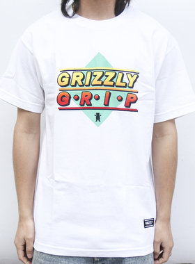 GRIZZLY OUTFIELD S/S  纯棉短袖TEE 美国进口现货