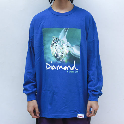 DIAMOND SUPPLY CO.SHIMMER 纯棉长袖TEE 美国进口现货