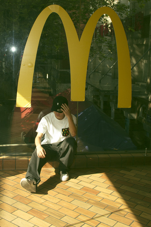 GRIZZLY 软糖LOGO口袋小熊 纯棉短袖TEE 美国进口现货