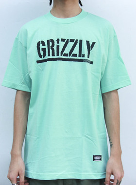 GRIZZLY OG 字体LOGO 纯棉短袖TEE  美国进口现货