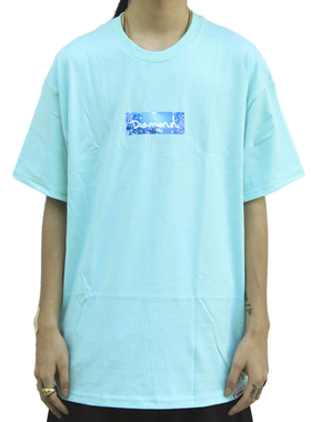 DIAMOND SUPPLY CO. 花BOX字体 LOGO 纯棉短袖长TEE 美国进口现货