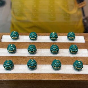 科技松精工镶嵌恶僧diy配件文玩佛珠手串时尚配饰隔珠串珠饰品