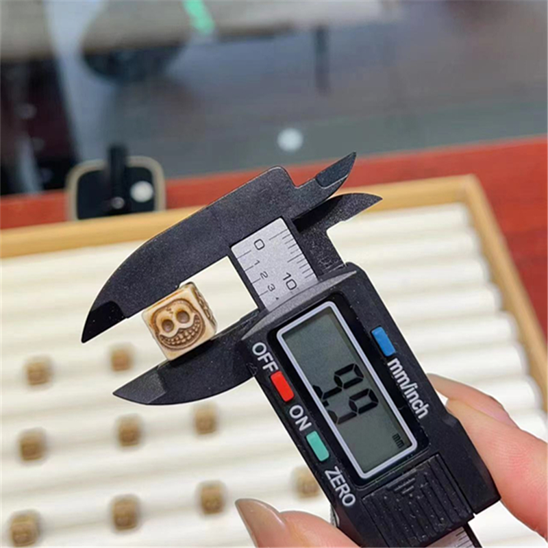坨骨阿呆方块通孔配件手工编织DIY红绳文玩佛珠手串项链隔珠饰品