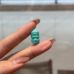 菱镁矿宝宝佛diy配件手工编织手绳项链文玩佛珠时尚配饰品隔珠