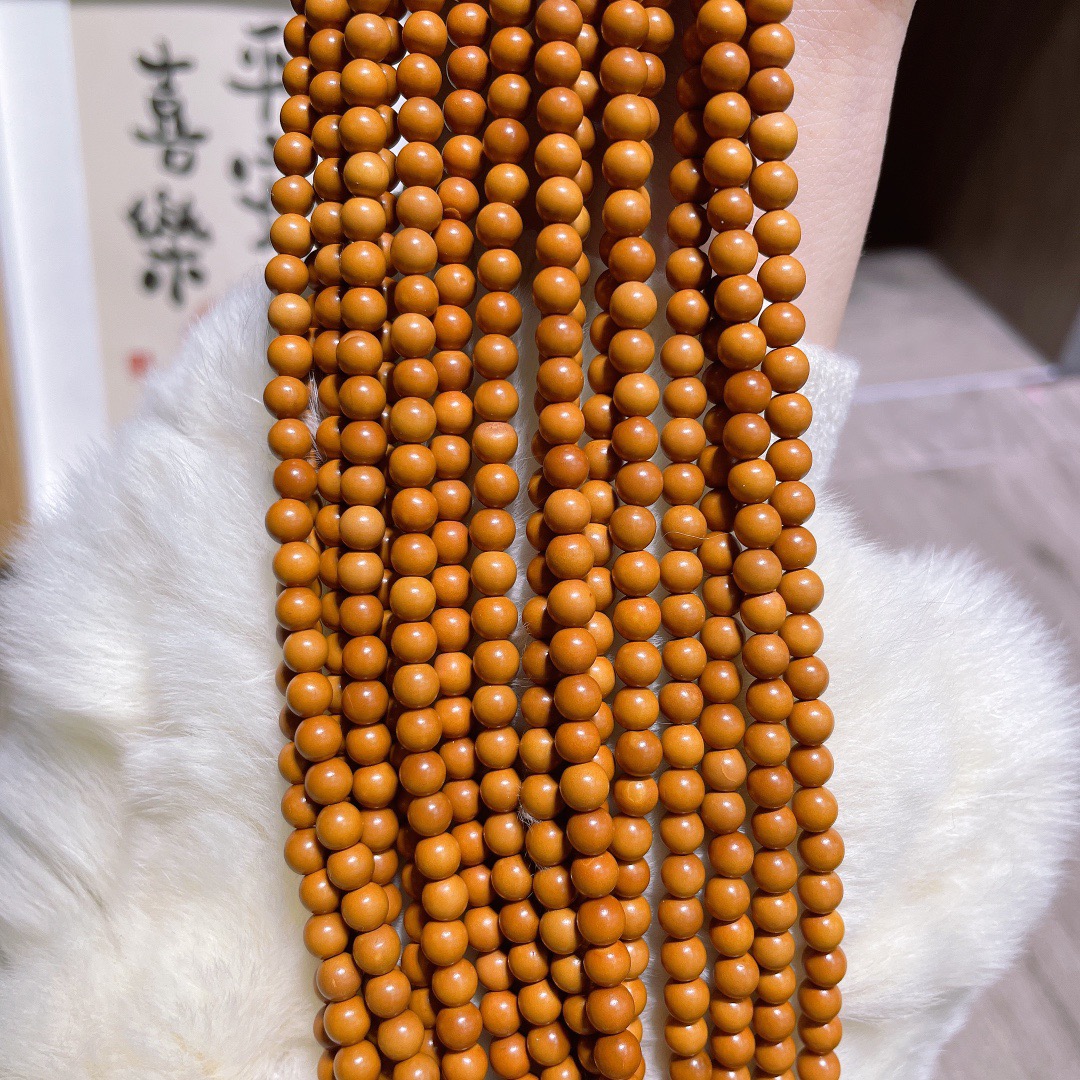 橄榄核无暇多圈半成品diy配件手工编织手绳项链文玩佛珠手串配饰