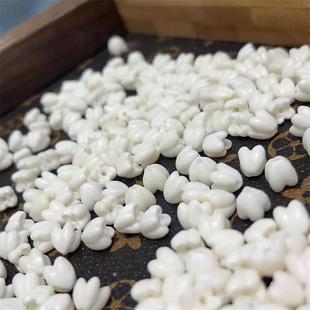 驼骨小桂花diy配件手工编织手绳项链文玩佛珠时尚配饰品隔珠