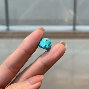 菱镁矿象神diy配件手工编织手绳项链文玩佛珠时尚配饰品隔珠