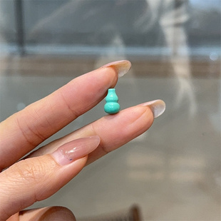 菱镁矿小葫芦diy配件手工编织手绳项链文玩佛珠时尚配饰品隔珠