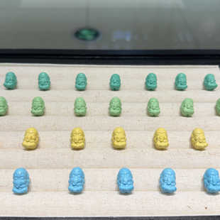 菱镁矿象神宝宝diy配件手工编织手绳项链文玩佛珠时尚配饰品隔珠