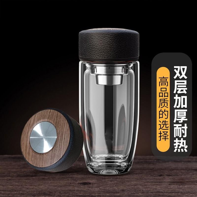 卧龙高硼硅玻璃鹅蛋杯车载式