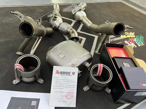 法拉利F8改装 Akrapovic 天蝎排气全段