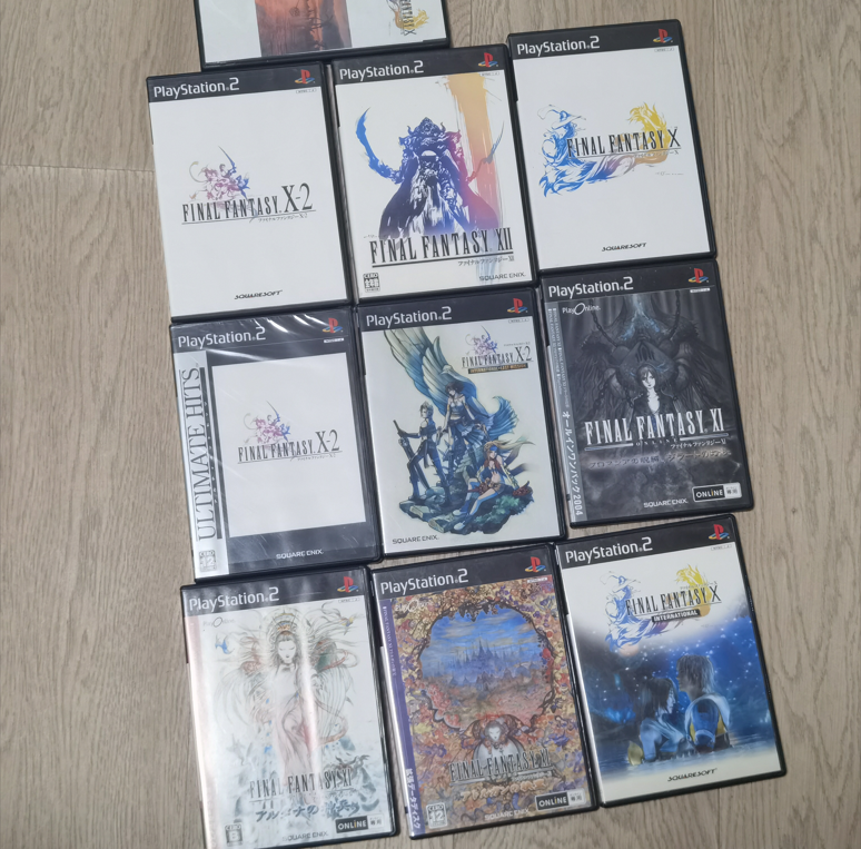 超美品 ps2 正版游戏 最终幻想  10 11 12 x xi xii x-2