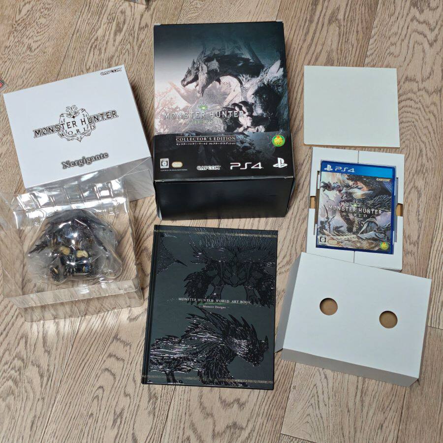 PS4主机适用 正版游戏 怪物猎人 限定版 日版