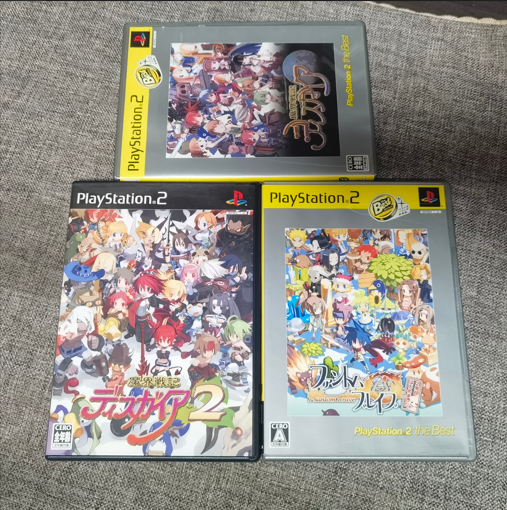 PS2中古美品的 魔界战记 1 2