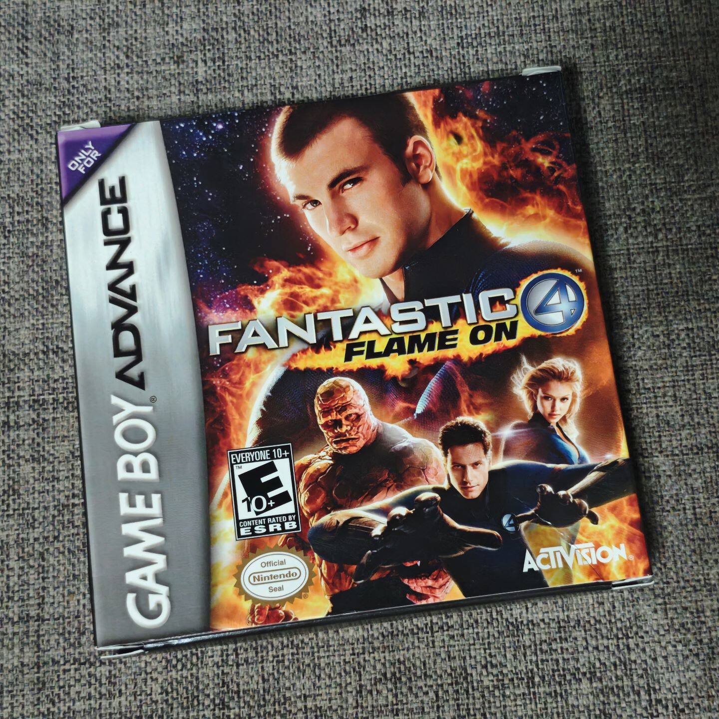 任天堂GBA 掌机适用的 正版游戏卡带 神奇四侠