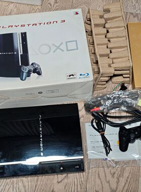 85新 日版原装 盒说全 对号 PS3 CECHL00 主机 游戏机 未拆未破