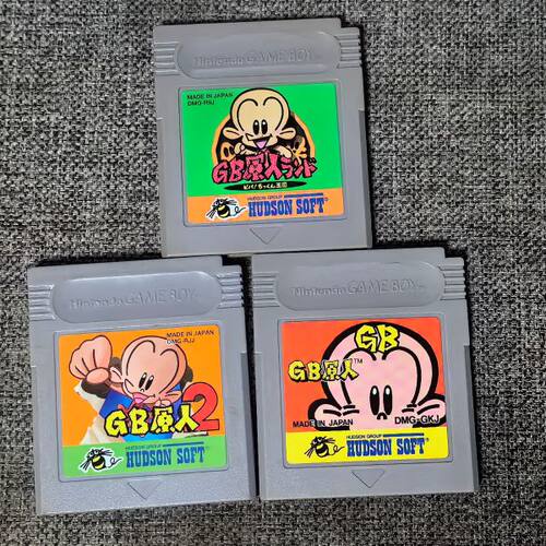 任天堂GB GBC GBA掌机适用的 正版游戏卡带 GB 原人 君