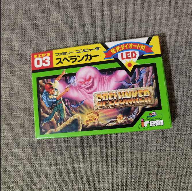 超美品 任天堂FC红白机主机 原装正版游戏卡带 地底探险