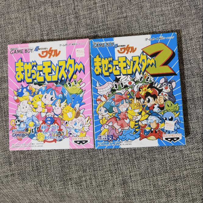 超美品 GB GBC GBA 魔神英雄传 全套 任天堂掌机 原装正版游戏卡