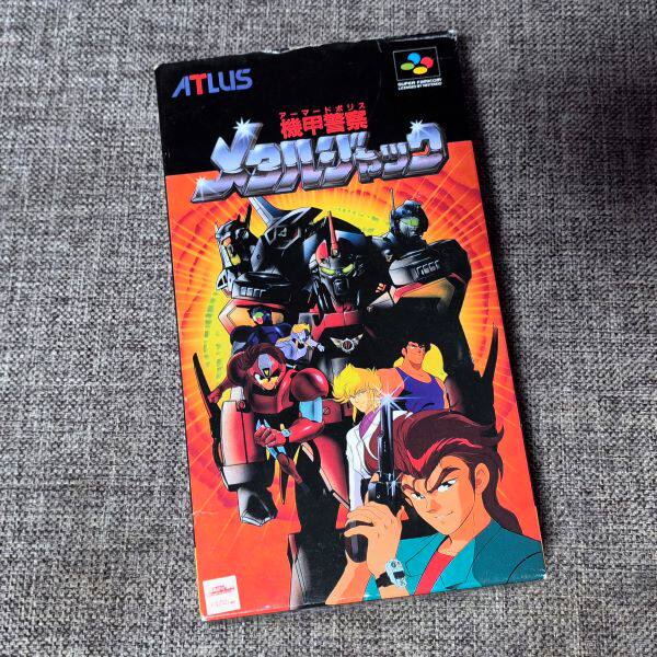 良品 SFC 机甲警察 超任主机用 原装正版游戏卡带 任天堂