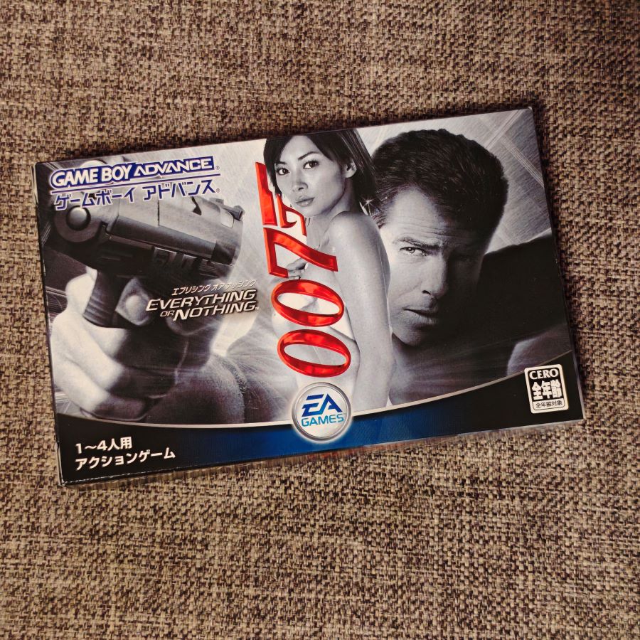 任天堂GBA 掌机适用的 正版游戏卡带 007 谁与争锋