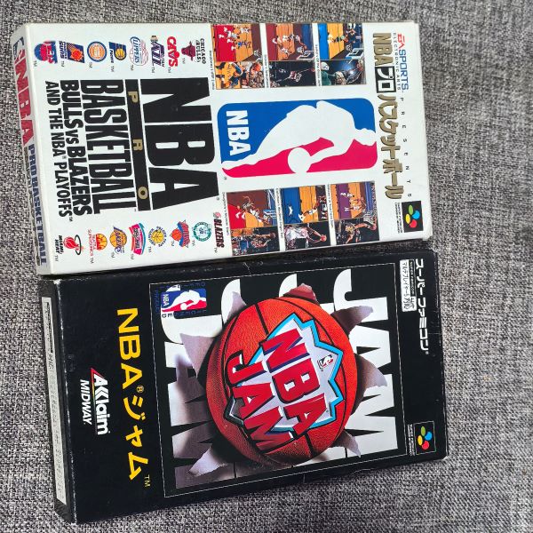 正版卡带NBAJAM任天堂SFC超任