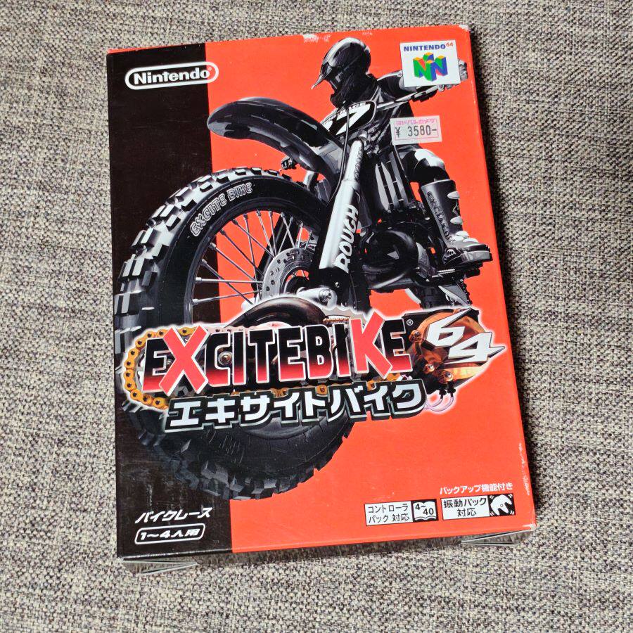 任天堂N64 主机适用 原装正版游戏卡带 越野摩托车