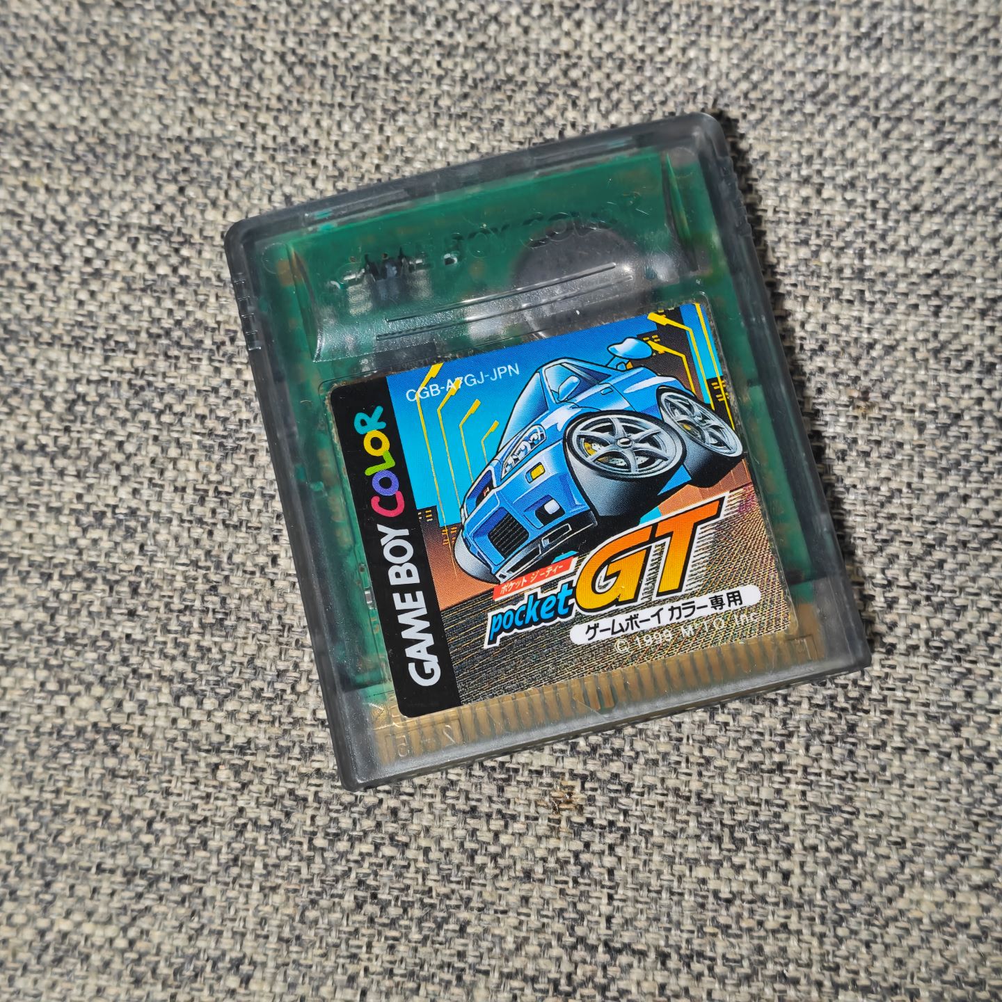 任天堂GB GBC GBA掌机适用的 正版游戏卡带 口袋GT赛车